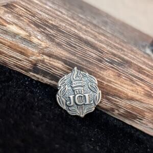 Vintage Sterling Silver JCL Junior Classical League Lapel Pin